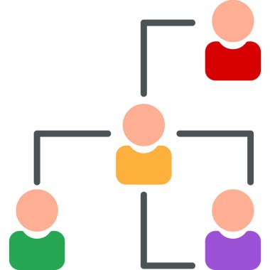 Grup insanlar vektör simgesi