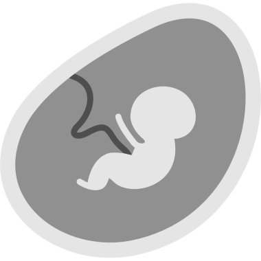 bebek ikonu vektör illüstrasyonu