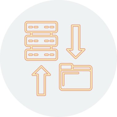 seo modern simgesinin vektör illüstrasyonu