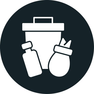 Gıda simgesinin vektör illüstrasyonu