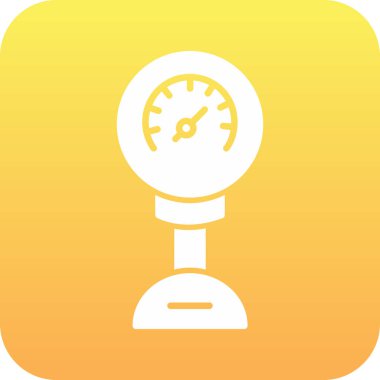 Ölçüm seviyesine sahip simge.