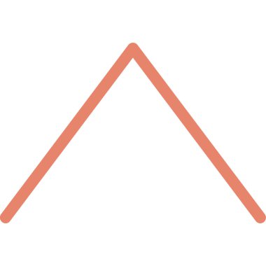 İnce çizgi simgesi, ok ve yön, ok işareti, vektör grafikleri, beyaz arkaplanda doğrusal desen, 10 birim.