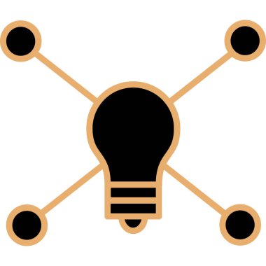 şebeke. Web simgesi basit illüstrasyon