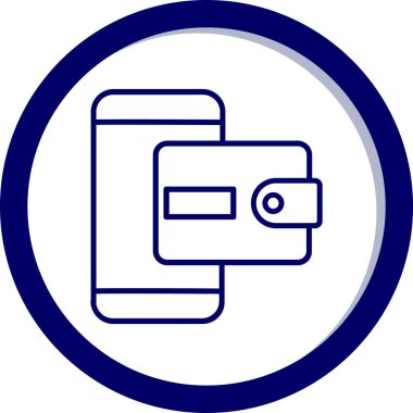 Kredi kartıyla. Web simgesi basit tasarım