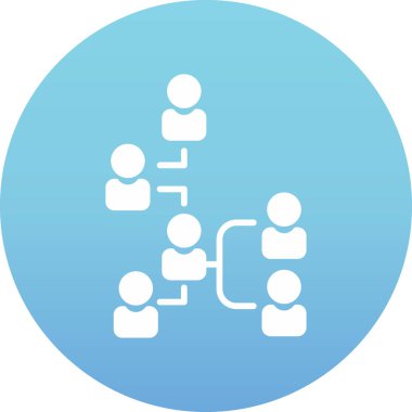 Bağlantı. Web simgesi basit illüstrasyon