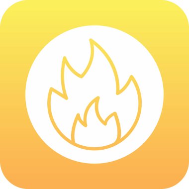 Projeniz için vektör ateşleme simgesi