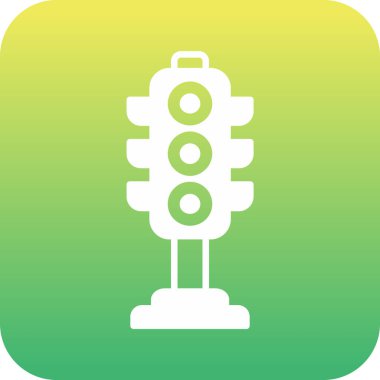 Benzersiz Radyo Vektörü Kabartma Simgesi