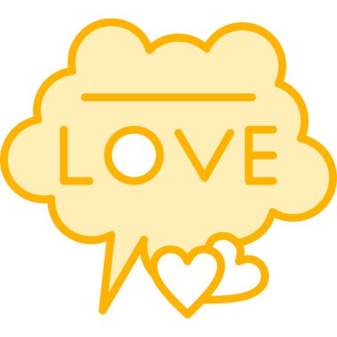 Bulut. Web simgesi basit illüstrasyon