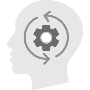 dişli simgesi vektör illüstrasyonu