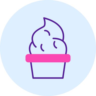 Dondurma. Basit tasarım