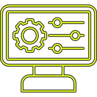 bilgisayar ekranı simgesi, özet biçimi