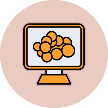 Web simgesi vektör illüstrasyonu