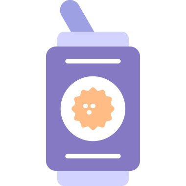 Sprey. Web simgesi basit illüstrasyon