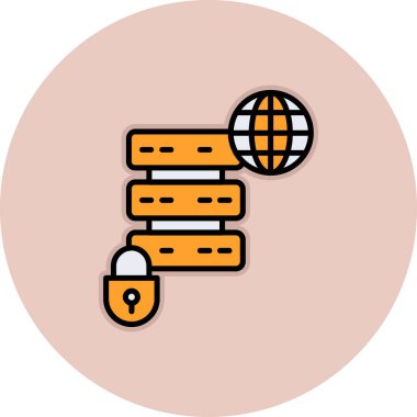 Web ve tasarım için vektör simgesi çizimi