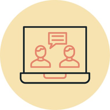 seo modern simgesinin vektör illüstrasyonu