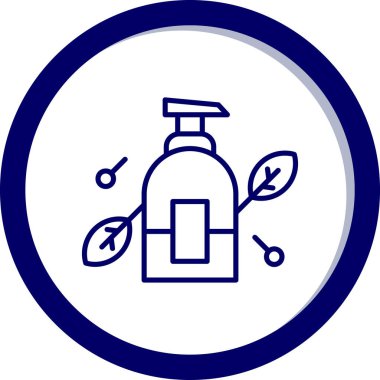 sabun şişesi simgesi, vektör illüstrasyonu