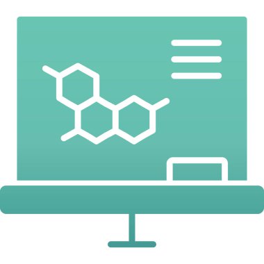 Modern simgenin vektör illüstrasyonu