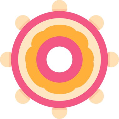 Güneş Simgesi Vektör illüstrasyonu