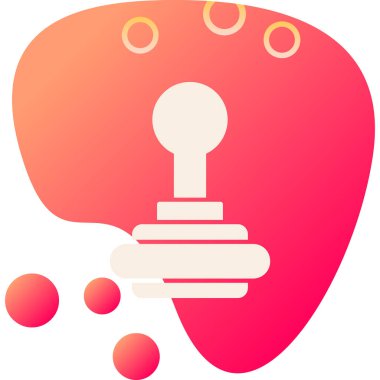 Beyni ve lambası olan bir ampul.