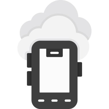 Bulut hesaplama tasarımı, vektör illüstrasyonu 10 grafik