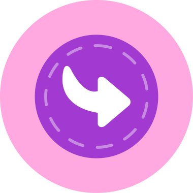 Modern bir simgenin vektör illüstrasyonu