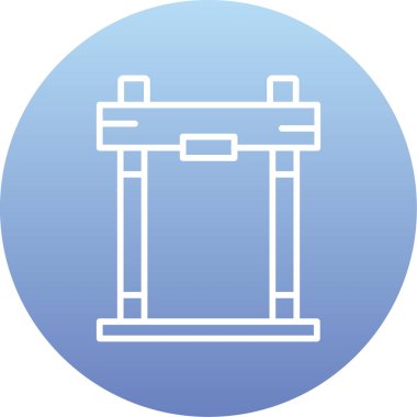 Modern b 'nin vektör illüstrasyonu eksik simgesi