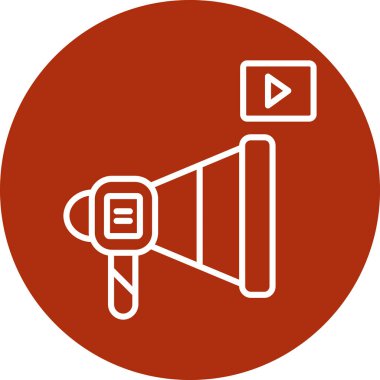 Seo simgesinin vektör illüstrasyonu