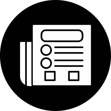 seo modern simgesinin vektör illüstrasyonu