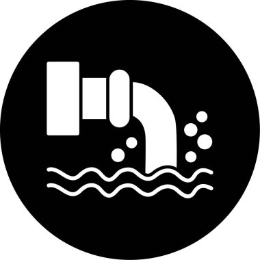 su simgesi vektör illüstrasyonu