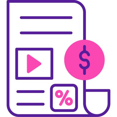 seo modern simgesinin vektör illüstrasyonu