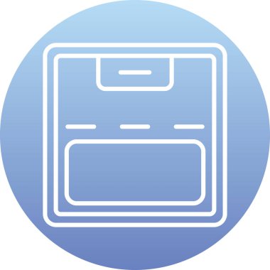 Simge vektör çizim gaz sobası