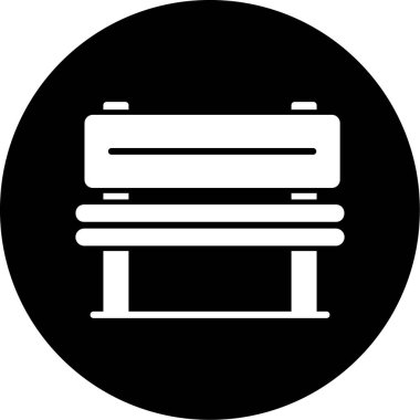 Modern b 'nin vektör illüstrasyonu eksik simgesi