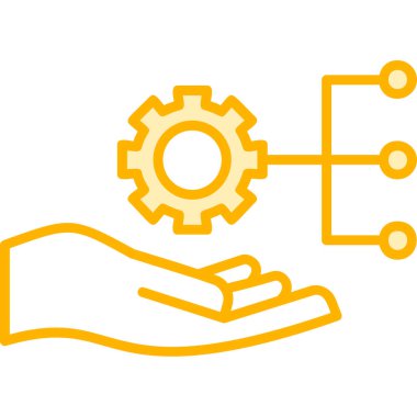 Ayarlama. Web simgesi basit illüstrasyon