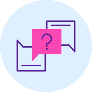 ileti ikonu vektör illüstrasyonu