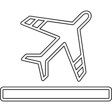 Uçak seyahat ikonu. beyaz arkaplanda izole edilmiş web tasarımı için uçak seyahat vektör simgesi