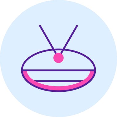 Gıda simgesinin vektör illüstrasyonu