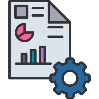 veri analiz vektörü simgesi