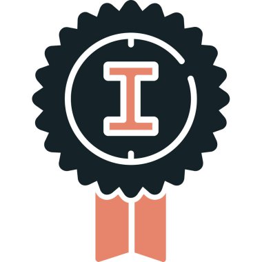 ödül rozeti simgesi vektör illüstrasyon