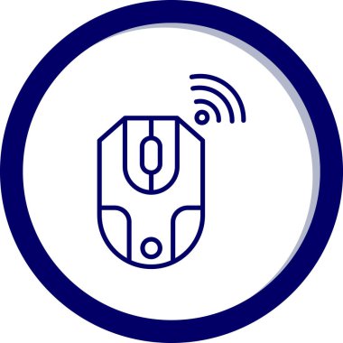 Kablosuz. Web simgesi vektör illüstrasyonu