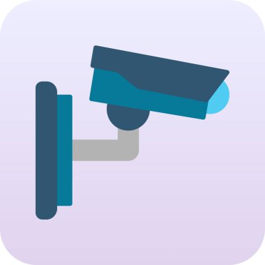 Kapalı devre kamera simgesi. vektör.