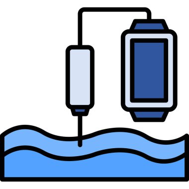 Modern b 'nin vektör illüstrasyonu eksik simgesi