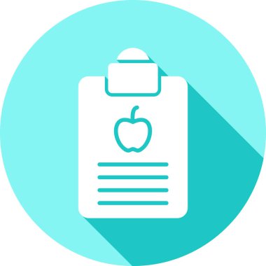 elma vektörü simgesi modern illüstrasyon