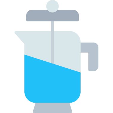 Mutfak su ısıtıcısı vektör simgesi