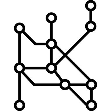 Ağ web simge vektör çizim