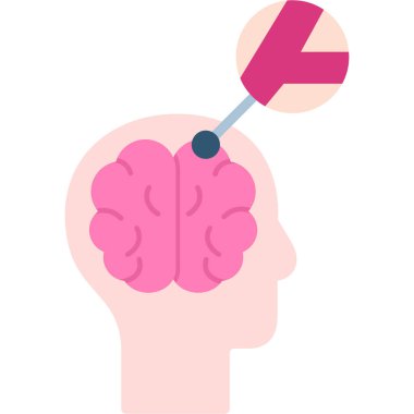 ok simgesi olan beyin