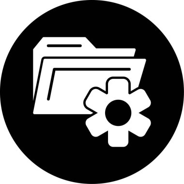 Dosya. Web simgesi basit illüstrasyon