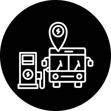 konum simgesi vektör illüstrasyonu