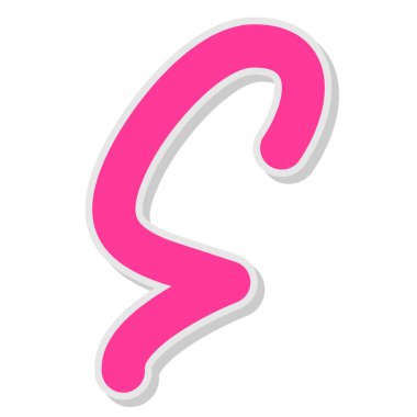 Çubuk şeker ikonu. Web için şeker ikonları vektör simgesinin özet çizimi