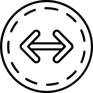 ok yönü ok simgesi ana hat biçiminde