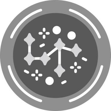 Pusula. Web simgesi basit tasarım